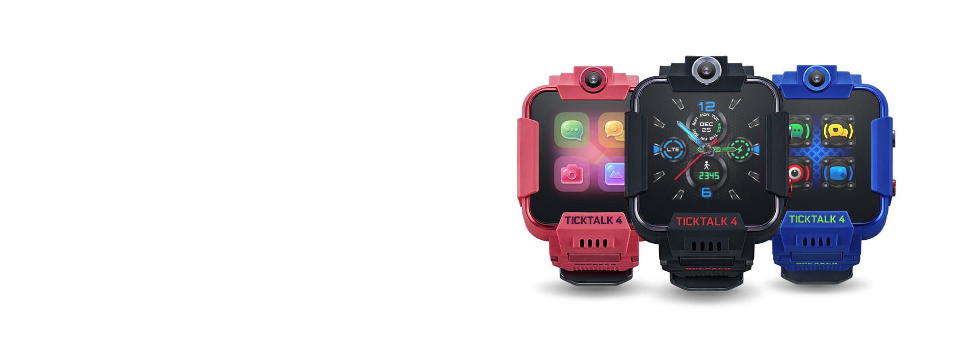  TickTalk 4 Unlocked 4G LTE Kids Smart Watch Phone with