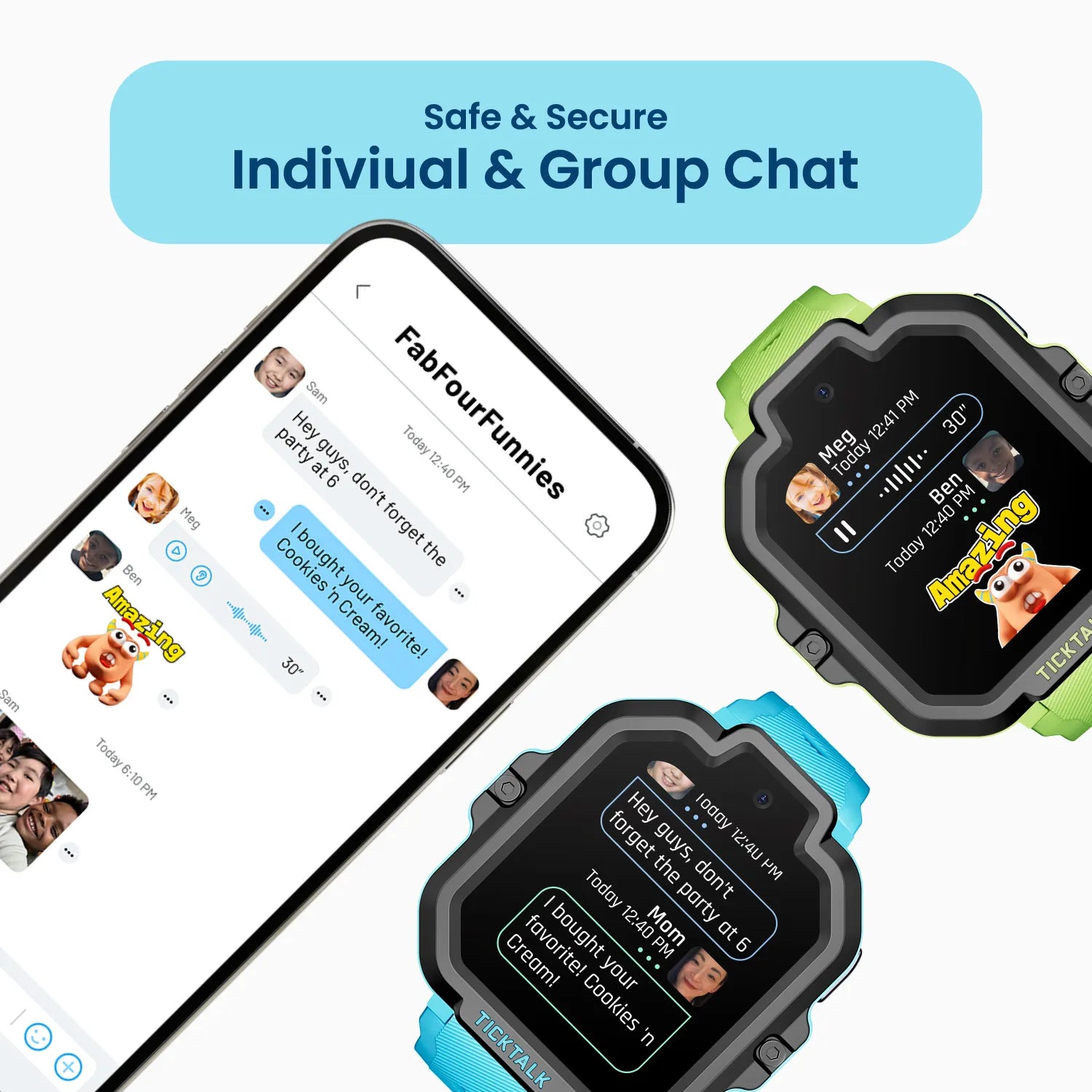 Smartwatch with phone and text online